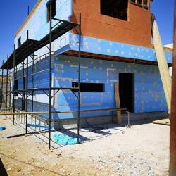 Construction Of A Timber Frame House